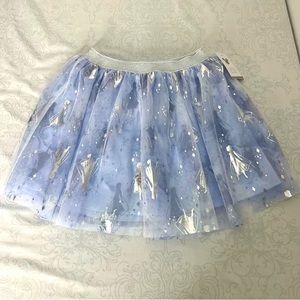 Disney X Jumping Beans Limited Edition Frozen Tulle Skort Size 8